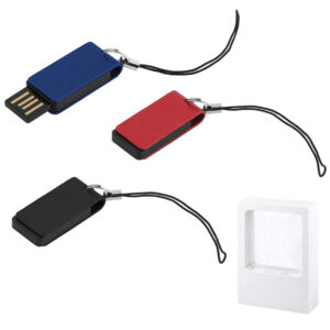 8 GB Döner Mekanizmalı Alüminyum USB Bellek