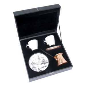 Kadife Kutulu Türk Kahvesi Seti